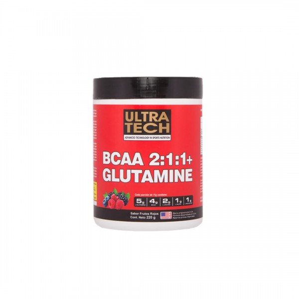 Bcaa y glutamina Ultratech