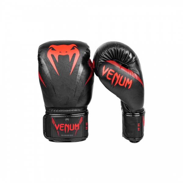 Guantes Boxeo 12/14 Oz Velcro Kick Importado Box Profesional