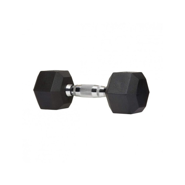 Mancuerna Fija cromada (10kg) 