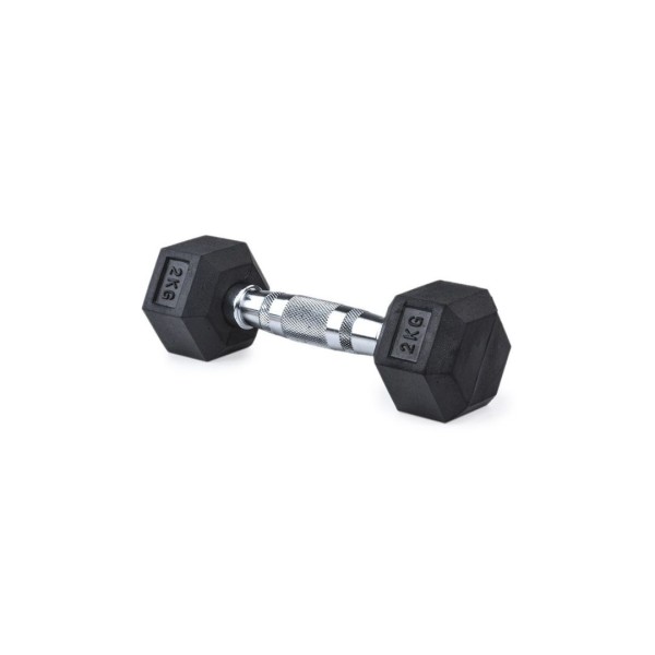 Mancuerna Fija cromada (2,5kg) 